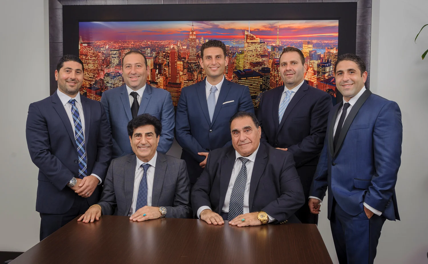 Members of the Faith family photographed together